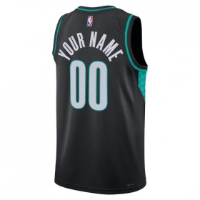 Portland Trail Blazers Custom Nike 2025-26 City Edition Musta Miesten Pelipaidat Swingman